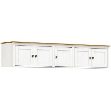 Imagem de Maleiro Com 5 Portas Topázio Finestra Branco Com Carvalho