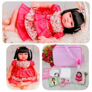 Bebe Reborn Boneca Barata Real Com Chupeta Enxoval Completo - Cegonha Reborn  Dolls - Bonecas - Magazine Luiza