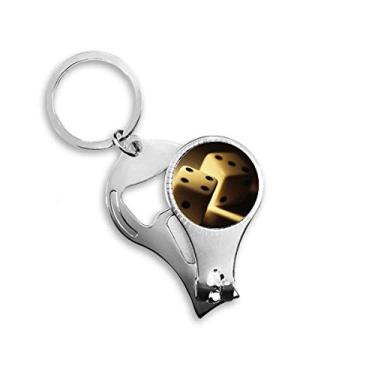 Imagem de Dados Jogos Pontos Foto Alicate Anel Chaveiro Abridor de Garrafa Cortador