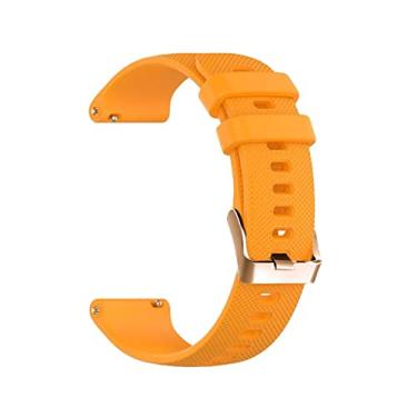 Imagem de DFAMIN Pulseira de relógio para Samsung Watch Active 2 40 Pulseira Sport Pulseira Relógio 4 40 44mm Classic 42 46mm Pulseira de relógio (Cor: 10, Tamanho: Watch4 classic 42mm)