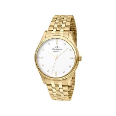 Imagem de Relógio Champion Feminino Dourado Analógico CN25841W + Pulseira Berloques