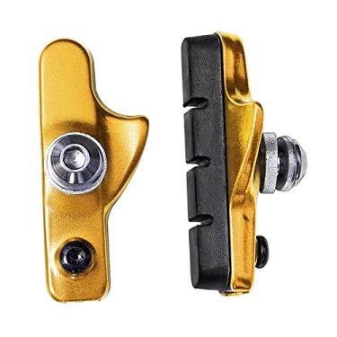 Imagem de Vaveren de Sapatas de Freio para Bicicleta de Estrada C de Freio de Alumínio de 55 Mm, Ouro