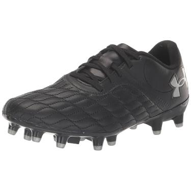 Imagem de Under Armour Tênis de futebol adulto unissex Magnetico Select 3.0, (001) Preto/Preto/Prata Metálica, 40 BR