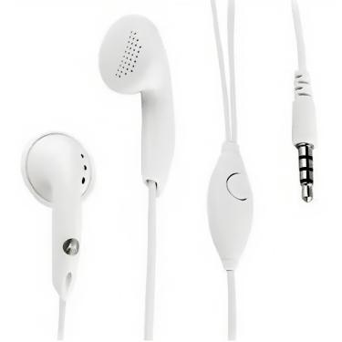 Imagem de Fone de Ouvido Branco com Fio Plug P2 Portátil Estéreo Samsung Motorola