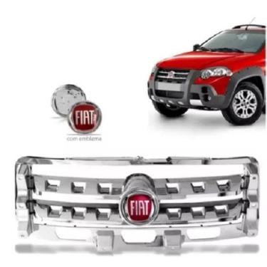 Imagem de Grade Frontal Palio Weekend Strada Adventure Locker 09/2012