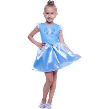Imagem de Fantasia inafantil Cinderela POP M 6 a 8 anos