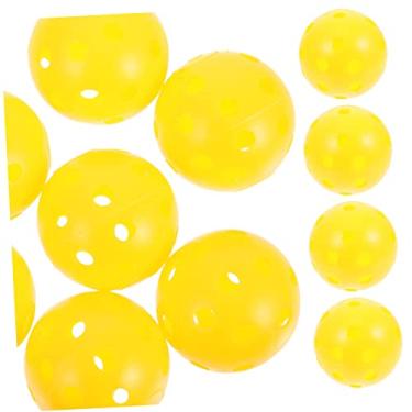 Imagem de Abaodam 50 Unidades bola de prática de golfe brinquedos externos para crianças prática de swing bolas de golfe medicine ball bola pet bolas de buraco multifuncionais lar multicolorido PEAD