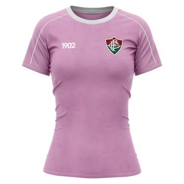Imagem de Camiseta Braziline Sea Fluminense Feminino - Lilás