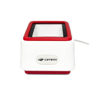 Imagem de Leitor Código de Barras USB Mesa 1D/2D C3Tech - LB-D100WH