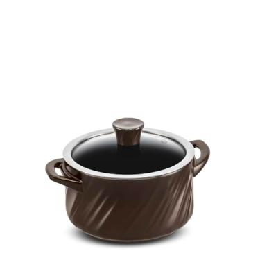 Imagem de Ceraflame Cacarola Twist 18Cm 2000Ml (Inducao) - Chocolate