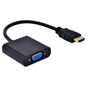 Imagem de Cabo adaptador conversor hdmi x vga 15 cm