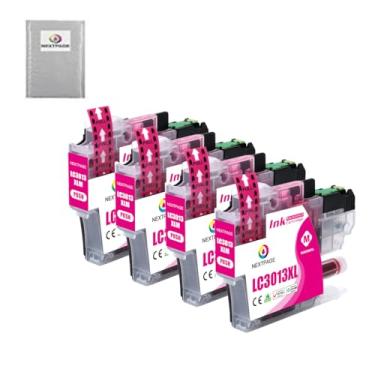 Imagem de NEXTPAGE LC3013 LC3011 Cartuchos de tinta magenta de substituição para Brother LC3013 LC3011 LC-3013XL LC-3011XL Funciona com Brother MFC-J491DW MFC-J497DW MFC-J690DW MFC-J895DW Impressora jato de