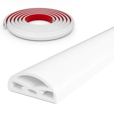 Imagem de Tampa de barragem de água de limite de chuveiro branco de 99 cm para separação seca e úmida, tira de vedação de proteção contra respingos e autoadesiva, barra de água de borda de pia de silicone para