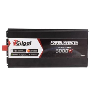 Imagem de Inversor 5000W 12V 110V Gilgal Para Freezer