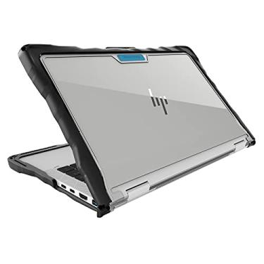 Imagem de A capa para laptop Gumdrop DropTech serve para HP EliteBook x360 1030 G7/G8 (2 em 1) (não serve para outros modelos G7/G8) – amortecedores resistentes e à prova de choque para proteção confiável do
