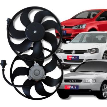 Imagem de Ventoinha do Radiador Audi Golf Fox Polo Bora  7 Pás MODELO GRANDE 199