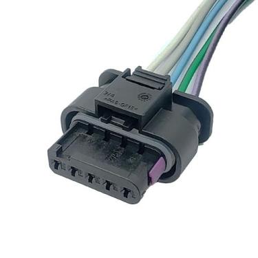 Imagem de Plug Chicote 05 Vias Sensor Fluxo De Ar Jetta Audi A3 A4 - TC1729 - Ra