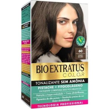 Imagem de Kit Tonalizante Bio Extratus 60 Louro Escuro