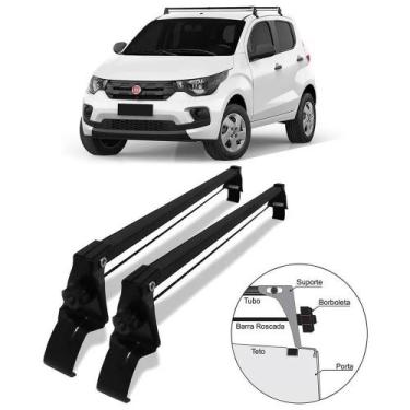 Imagem de Rack de Teto Aço Vhip Fiat Mobi 2016 2017 2018 2019