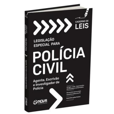 Imagem de Caderno de Leis para a Polícia Civil - Nova Concursos