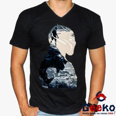 Imagem de Camiseta Pantera Negra 100% Algodão Wakanda Forever Black Panther Geek