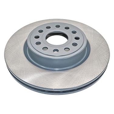 Imagem de Durago Disco de freio dianteiro ventilado série Titanium BR90175401 compatível com modelos selecionados Ram 1500 19-22