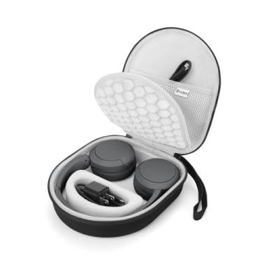 Imagem de Yinke Capa rígida para fone de ouvido Sony WH-CH520/510/ JBL Tune 510BT, capa protetora de viagem bolsa de armazenamento