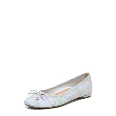 Imagem de Vionic Sapatilha feminina Jewel Callisto Ballet – Sapatos femininos de suporte que incluem conforto de três zonas com suporte de arco ortopédico, sapatos baixos de ajuste médio para mulheres, Arctic Ice Botanical, 6