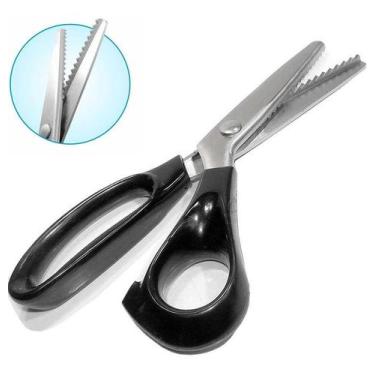 Imagem de Tesoura Picotar Decoração Festa Cartonagem Costura Patchwork - Evolver