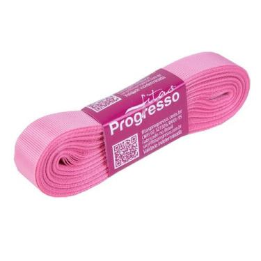Imagem de Fita Gorgurão Progresso 15mm nº3 - 10m Cor 240 Rosa Escuro - 01 unidad