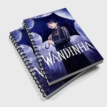 Imagem de Caderno Universitário 10 Matérias Wandinha - Premium