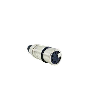 Imagem de Kit 20 Conectores Xlr Hjh Femea 5 Pinos Hx007