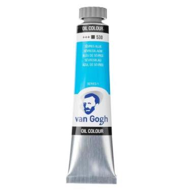 Imagem de Tinta Óleo 20 Ml Talens Van Gogh Serie 1 Sevres Blue 530 - ROYAL & TAL