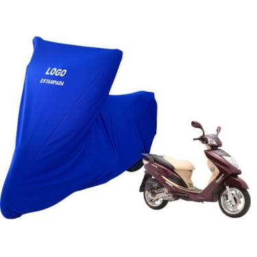 Imagem de Capa De Cobrir Moto Kasinski Prima Não Risca Pintura - Mz, Azul