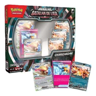 Imagem de Pokemon Deck Batalha de Liga Charizard  EX - Copag