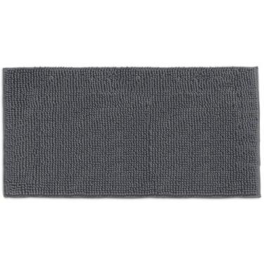 Imagem de Tapete Banheiro 50x100cm Antiderrapante Bolinha Microfibra Popcorn - A