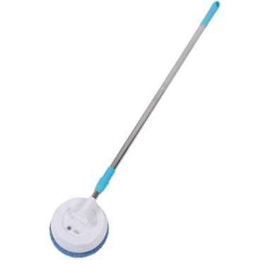 Imagem de Esfregão Elétrico para Limpeza de Teto de Janelas de Piso, Purificador Giratório Elétrico Com Esfregões de Reposição, Escova de Limpeza Sem Fio para Piso Laminado de Azulejo de