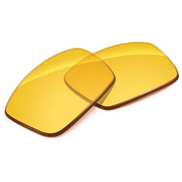 Imagem de Tintart Lentes de substituição de desempenho compatíveis com Oakley Gascan OO9014 - Amarelo transparente