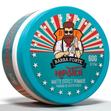 Imagem de Pomada Efeito Fosco para Cabelo Hipster Matte Effect 60g Barba Forte