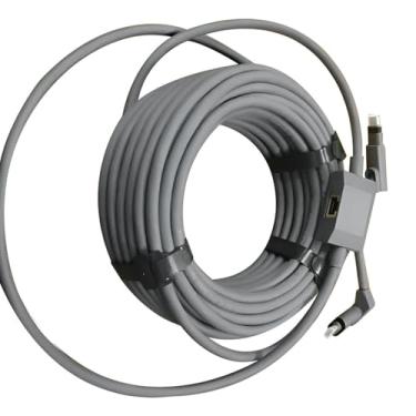 Imagem de Cabo de Substituição Geração 2, Cabo Adaptador Ethernet Com Porta RJ45, Cabo Externo IP68, Taxa de Transmissão Estável de 1200 Mbps