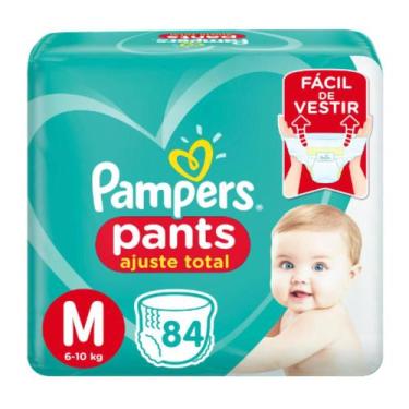 Imagem de Fralda infantil pampers pants m com 84 unidades