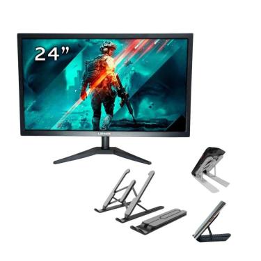 Imagem de Kit 1 Monitor Led 24 Polegadas Full Hd Mais Suporte -Kit 1