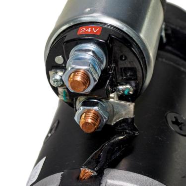 Imagem de Motor de Partida Jf Mercedes Benz L1317 L1517 O371u O371ul Of1115 Of1315 Oh1315g 24V Deitado 9 Dentes - ZEN31028