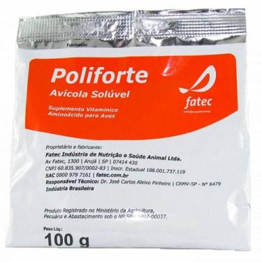 Imagem de Suplemento Poliforte Avicola Soluvel