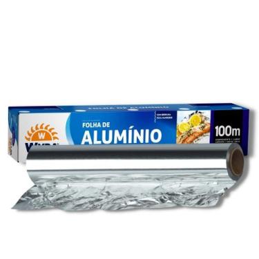 Imagem de Rolo de folha de aluminio 30x100 m. c/ 9 un. wyda/mello/vabene - TAMAR