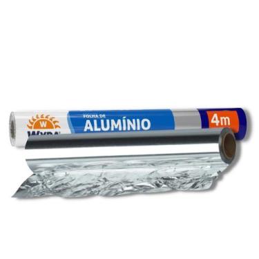 Imagem de Rolo de papel de aluminio 30x4 m. c/ 25 un. wyda/mello/vabene - TAMARO