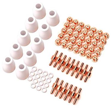 Imagem de Rediro de Eletrodo de Ponta de Xícara de 75pcs para Copo PT-31, Tocha de Corte de Plasma de Consumível e Fácil de Usar, Com Boa Condutividade Térmica, Fabricação (75pcs)