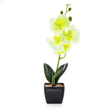 Imagem de Arranjos De Flores Decorativas Artificiais Buque Vaso Sala - Tex Web, 