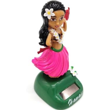 Imagem de Bwexxt Presente decorativo de carro fofo rosa engraçado, decoração de casa e escritório, dançarina para painel de carro e casa, kit movido a energia solar, kits de energia solar, decorações de