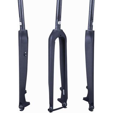 Imagem de Garfo Dianteiro Rígido Para Mountain Bike Tubo Reto Garfo De Fibra De Carbono Acessórios Para Bicicleta 26 Ih 27.5 Ih 29 Ih, Glossy, 29inch